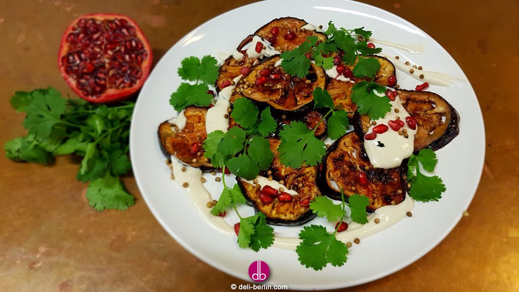 Auberginen mit Granatapfel nach Yotam Ottolenghi aus Jerusalem