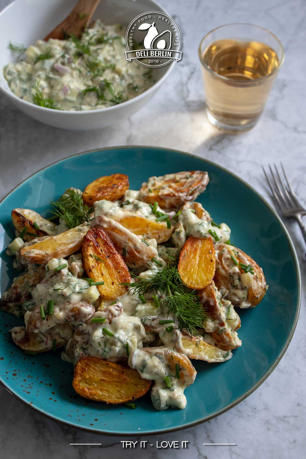 Knuspriger Genuss: Gebackener Kartoffelsalat